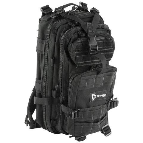 New Tracker Tactical Backpack – Military Style, Molle Compatible, Outdoor Hiking Bag - with BLACK | Sold by Uncle Wiener's Wholesale