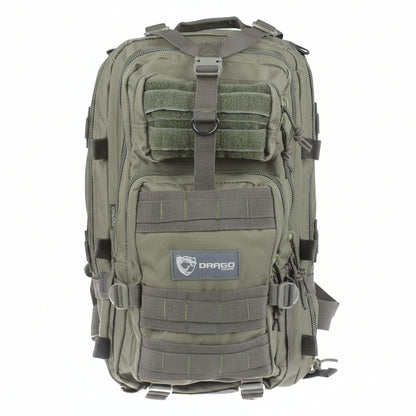 New Tracker Tactical Backpack – Military Style, Molle Compatible, Outdoor Hiking Bag - with OD GREEN | Sold by Uncle Wiener's Wholesale
