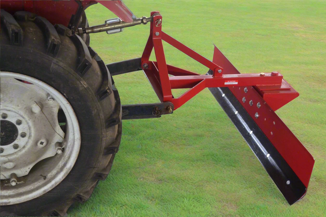 TRACTOR 3 POINT 6 FT GRADER BLADE - SKID STEER ATTACHMENT with | Sold by Uncle Wiener's Wholesale