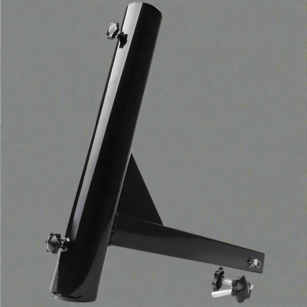 Trailer Hitch Mounted Flagpole Holder for Trucks – Universal 2-Inch Receiver with Mounting Kit