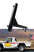 Trailer Hitch Mounted Flagpole Holder for Trucks – Universal 2-Inch Receiver with Mounting Kit