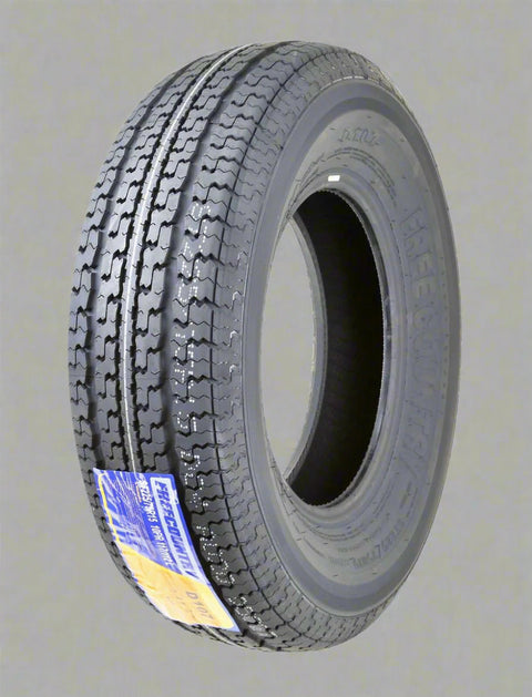 Black radial trailer tire front profile

ST trailer tires in multiple sizes

10–16 ply heavy-duty trailer tires for RVs and trailers