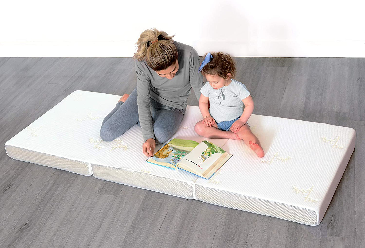 NEW Tri - Folding Bamboo Mattress & Washable Cover: - with Twin XL | Sold by Uncle Wiener's Wholesale