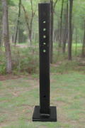 Truck hitch game hoist with gambrel
Heavy-duty 600 lb hoist for field dressing
Adjustable height hunting hoist attached to pickup
Winch hoist rotating 360 degrees with locking pin
Black steel truck hitch hoist for deer and elk