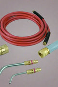 TurboTorch Air Acetylene Kit with Red Hose and Tips

G4 Handle and Swirl Tip Combo – TurboTorch Kit

Complete Acetylene Brazing Kit with Regulator and Hose