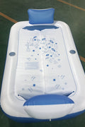 New Twin Inflatable Bath Tub Spa with Pump – Portable Relaxation & Hydrotherapy 332021 - with | Sold by Uncle Wiener's Wholesale