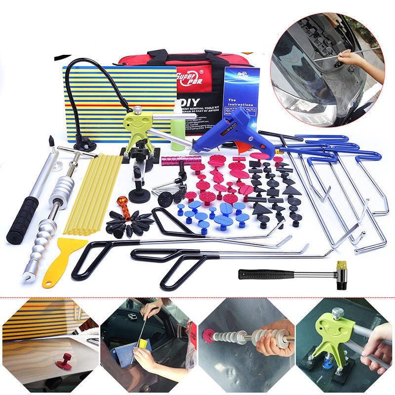 NEW Ultimate 85 PCS Paintless Dent Repair Autobody Kit S1086 - with | Sold by Uncle Wiener's Wholesale