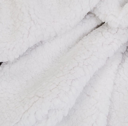 New Ultra Soft Micro Mink Sherpa Throw Blanket – Reversible, Warm & Cozy Fleece Throw for Couch or Bed 920CW - with 90X90 QUEEN SIZE BLUE & WHITE 921BW | Sold by Uncle Wiener's Wholesale