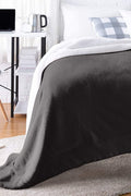 New Ultra Soft Micro Mink Sherpa Throw Blanket – Reversible, Warm & Cozy Fleece Throw for Couch or Bed 920CW - with 90X90 QUEEN SIZE BLUE & WHITE 921BW | Sold by Uncle Wiener's Wholesale