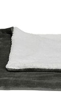 New Ultra Soft Micro Mink Sherpa Throw Blanket – Reversible, Warm & Cozy Fleece Throw for Couch or Bed 920CW - with 90X90 QUEEN SIZE BLUE & WHITE 921BW | Sold by Uncle Wiener's Wholesale