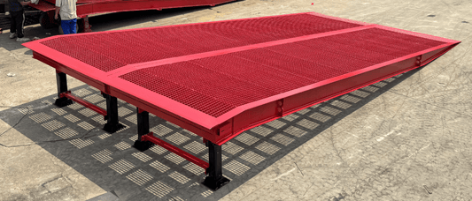 New Ultra Wide 14 FT Loading Dock Ramp – 22 Ton Capacity 2506251 - with | Sold by Uncle Wiener's Wholesale