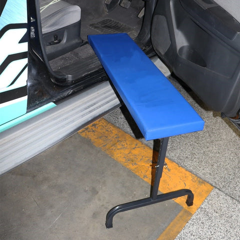 New Under Dash Mechanics Creeper – Adjustable Height Auto Repair Seat with Folding Legs & Heavy - Duty PVC Backboard 11194057 - with | Sold by Uncle Wiener's Wholesale