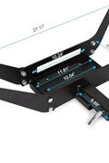 New Universal Folding Winch Mount Cradle – 2" Receiver, 8000 - 13000lb Capacity – Heavy - Duty Steel Frame S1014 - with | Sold by Uncle Wiener's Wholesale