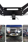 New Universal Folding Winch Mount Cradle – 2" Receiver, 8000 - 13000lb Capacity – Heavy - Duty Steel Frame S1014 - with | Sold by Uncle Wiener's Wholesale