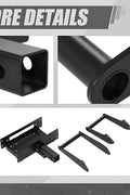 New Universal Folding Winch Mount Cradle – 2" Receiver, 8000 - 13000lb Capacity – Heavy - Duty Steel Frame S1014 - with | Sold by Uncle Wiener's Wholesale
