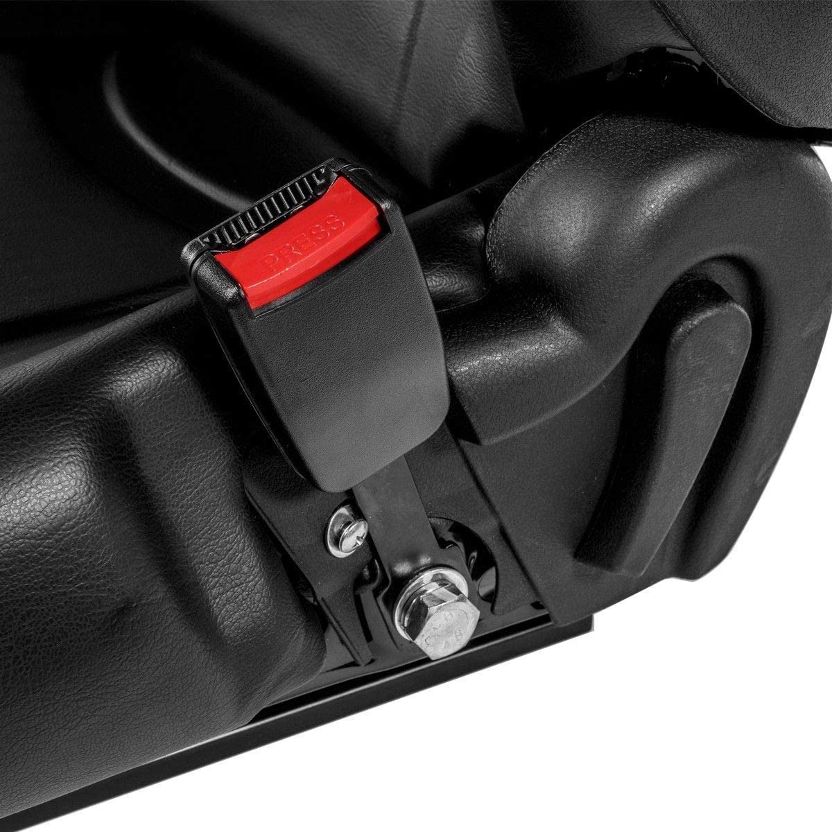 New Universal Forklift & Tractor Seat with Retractable Seatbelt – Heavy Duty PVC | SKU: 126413 - with | Sold by Uncle Wiener's Wholesale