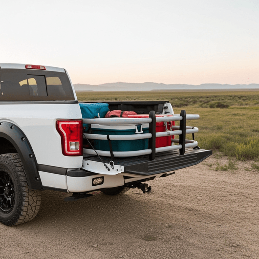 New Universal Tailgate Extender for Ford F - 150 – Heavy Duty Truck Bed Extension Rack FDD027 - Fencing with | Sold by Uncle Wiener's Wholesale
