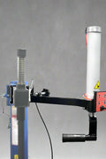 Universal helper arm for tire changer machines – TCHP21
Mountable tire changer arm with roller and guide
Professional tire changer helper arm installed on machine
TCHP21 accessory arm for semi-automatic tire changers