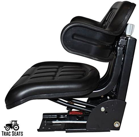 New Waffle Style Tractor Seat with Suspension – Universal Replacement for Lawn Mowers & Tractors 123YY8 - with | Sold by Uncle Wiener's Wholesale