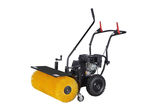 New Walk - Behind Snow & Ground Sweeper – 31.5" Width, 196cc LIFAN Engine | SKU: K600 - with | Sold by Uncle Wiener's Wholesale