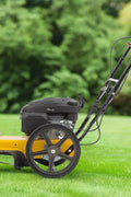 163cc Walk-Behind Wheeled String Trimmer – Heavy-Duty Gas Grass & Weed Cutter with 22-Inch Cutting Path
