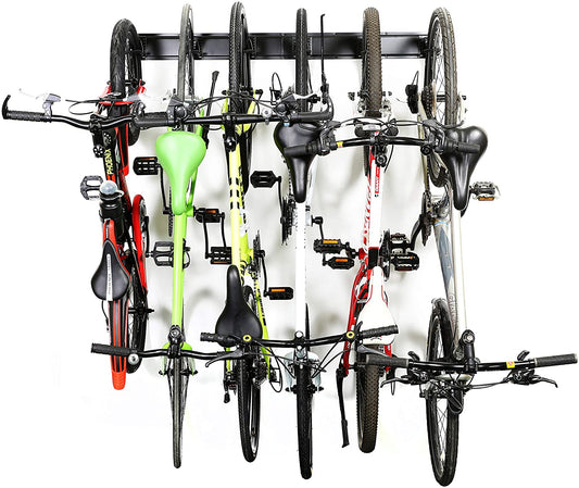 New Wall Mount 6 - Bike Storage Hanger – Heavy Duty Garage Bike Rack & Organizer WTU3171 - with | Sold by Uncle Wiener's Wholesale