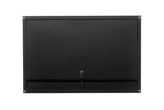 New Wall Mounted Flip Open Tool Box Cabinet – Heavy Duty Storage Organizer for Garage & Workshop 445471 - with | Sold by Uncle Wiener's Wholesale