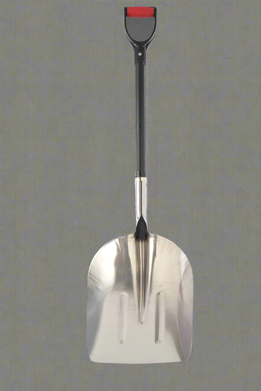 “Walters heavy-duty aluminum grain shovel with D-grip handle”

“#12 aluminum scoop shovel for grain and mulch”

“Durable scoop shovel with ergonomic D-handle”