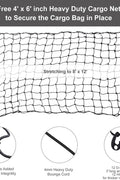 New Waterproof Truck Bed Cargo Bag & Cargo Net – Heavy - Duty Waterproof Storage for Pickup Trucks S1233 - with | Sold by Uncle Wiener's Wholesale