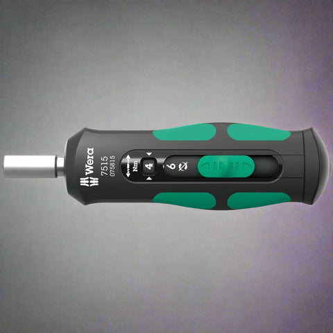 WERA 7515/7 Safe-Torque Speed Bicycle Screwdriver Set – 7 Piece Kit with Kraftform Handle and Hex Plus Bits