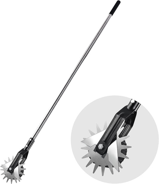 NEW Wheel Sidewalk Lawn Rotary Edger S1196 ��� Adjustable Manual Grass Trimmer Tool - with | Sold by Uncle Wiener's Who