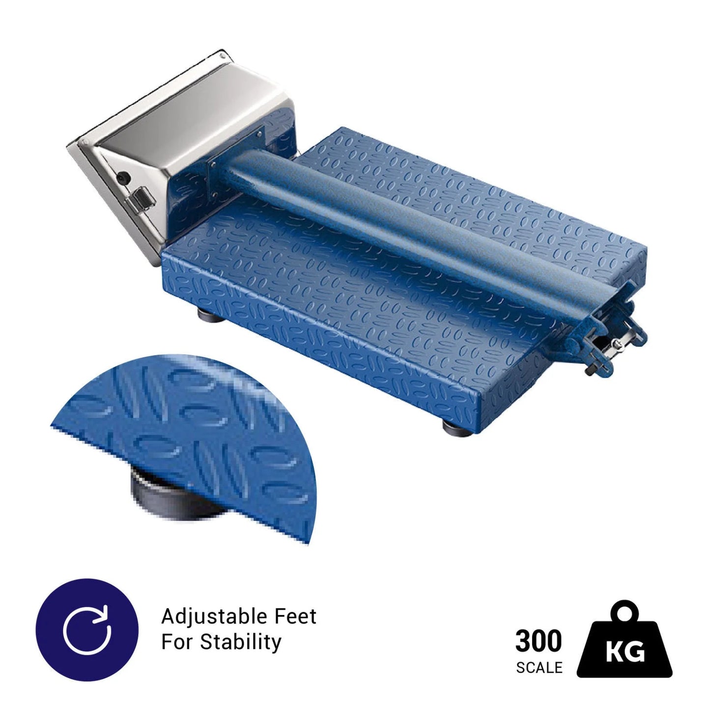 "Wireless 660lbs digital folding platform scale with LCD display"

"Portable heavy-duty floor scale for warehouses"

"Folding platform scale with wireless screen"

"660lbs capacity digital platform scale for industrial use"

"Steel frame folding digital scale with high accuracy"

