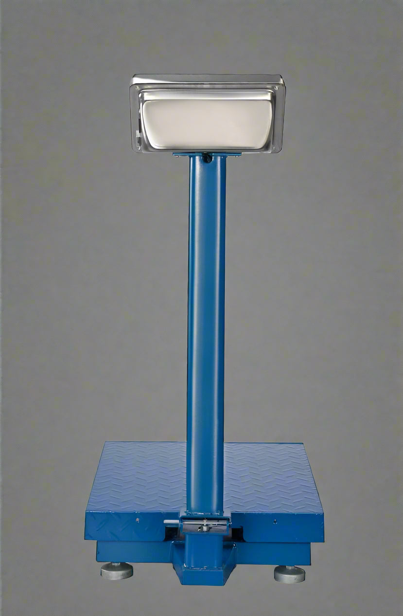 "Wireless 660lbs digital folding platform scale with LCD display"

"Portable heavy-duty floor scale for warehouses"

"Folding platform scale with wireless screen"

"660lbs capacity digital platform scale for industrial use"

"Steel frame folding digital scale with high accuracy"

