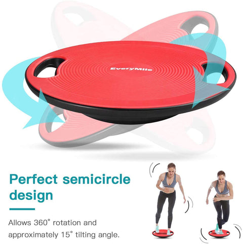 New Wobble Balance Board Exercise Trainer – 360° Rotation & Non - Slip Design – SKU 206221 - with | Sold by Uncle Wiener's Wholesale