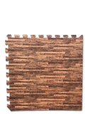 New Wood Grain EVA Interlocking Foam Floor Mat – 24 & 96 Sqft Tiles for Gym, Trade Show, Basement & Home Use 721DG - with 24 SQ FT DARK GRAIN 721DG | Sold by Uncle Wiener's Wholesale