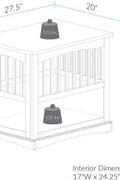 NEW Wooden Dog Cage & Pet Crate End Table – Stylish Indoor Kennel Furniture for Dogs 4112021 - with | Sold by Uncle Wiener's Wholesale