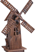 NEW Wooden Dutch Windmill Garden Decoration 11272022 – Rustic Outdoor Decor - with | Sold by Uncle Wiener's Wholesale