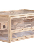New Wooden Large Hamster & Rodent Cage with 3 Tiers – Natural Wood – SKU HH001 - with | Sold by Uncle Wiener's Wholesale