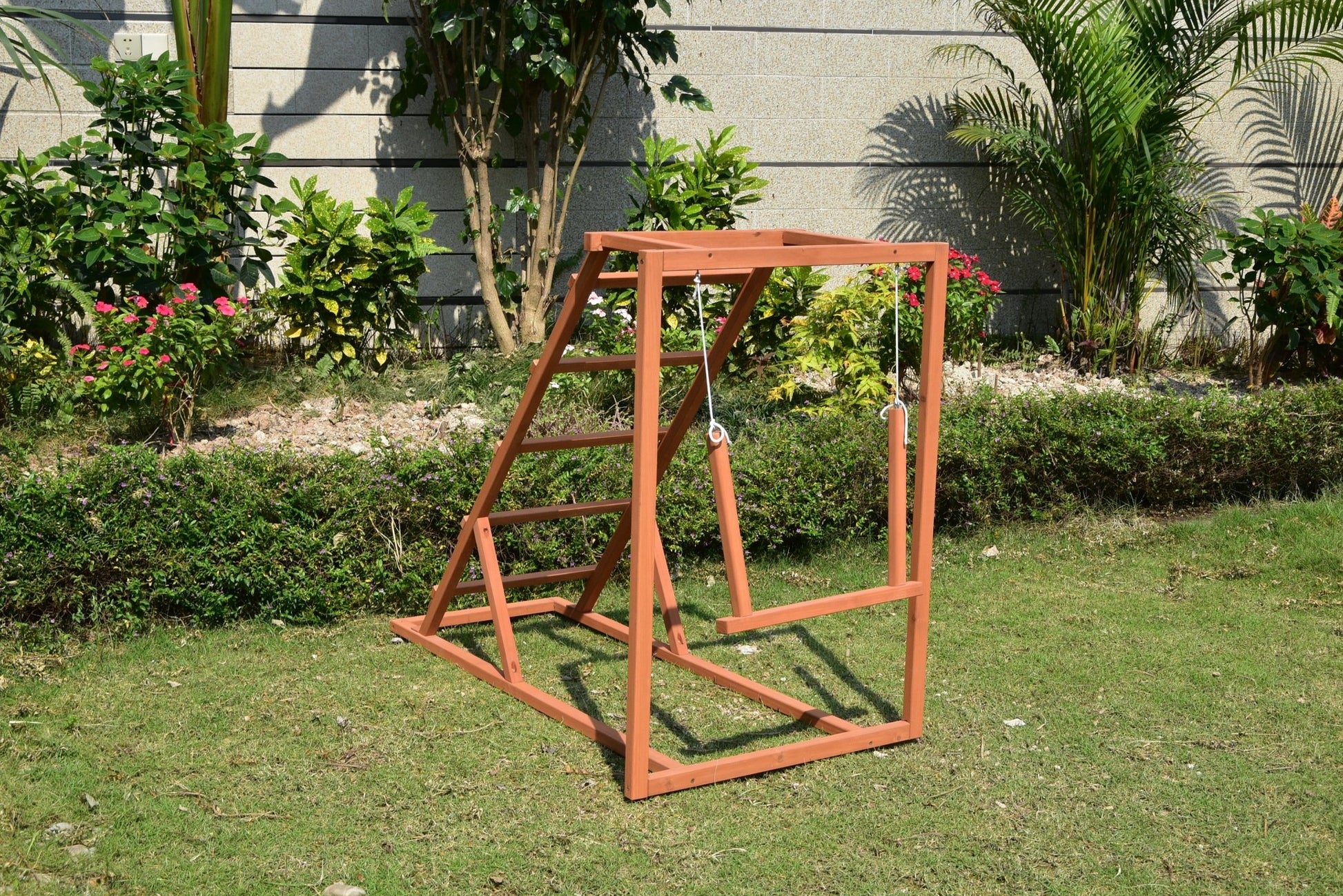 NEW WOODEN PLAYGROUND WOODEN CHICKEN SWING & PERCH - with | Sold by Uncle Wiener's Wholesale