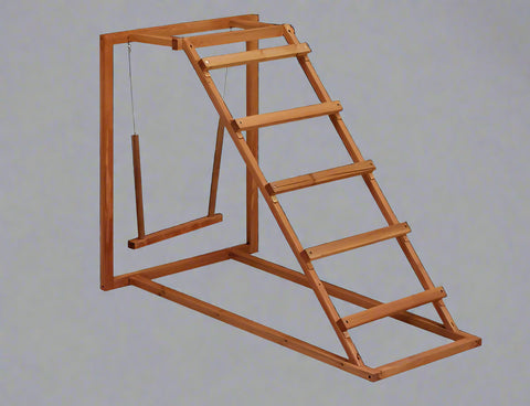 NEW WOODEN PLAYGROUND WOODEN CHICKEN SWING & PERCH - with | Sold by Uncle Wiener's Wholesale