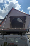 New X3 Hard Shell Rooftop Tent | 2–3 Person Aluminum Car Top Shelter w/ LED Light & Ladder X3RTT01 - with | Sold by Uncle Wiener's Wholesale