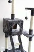 NEW XL Cat Tree Scratching Post with Ladder – Multi - Level Cat Tower for Large Cats & Kittens LBCT04G - with | Sold by Uncle Wiener's Wholesale