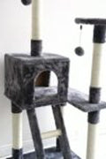 NEW XL Cat Tree Scratching Post with Ladder – Multi - Level Cat Tower for Large Cats & Kittens LBCT04G - with | Sold by Uncle Wiener's Wholesale