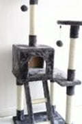 NEW XL Cat Tree Scratching Post with Ladder – Multi - Level Cat Tower for Large Cats & Kittens LBCT04G - with | Sold by Uncle Wiener's Wholesale