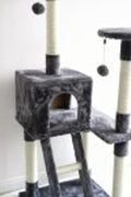 NEW XL Cat Tree Scratching Post with Ladder – Multi - Level Cat Tower for Large Cats & Kittens LBCT04G - with | Sold by Uncle Wiener's Wholesale