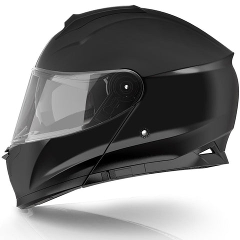 New YEMA Full Face Motorcycle Helmet with Double Visor – Black Matte - with EXTRA LARGE | Sold by Uncle Wiener's Wholesale