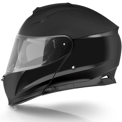 New YEMA Full Face Motorcycle Helmet with Double Visor – Black Matte - with EXTRA LARGE | Sold by Uncle Wiener's Wholesale