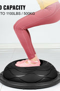 New Yoga Half Ball Balance Trainer with Resistance Bands ��� 1228807 - with | Sold by Uncle Wiener's Who