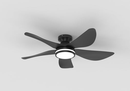 New ZY996 42" Smart LED Ceiling Fan – Modern Black with Remote & APP Control ZY996 - with | Sold by Uncle Wiener's Wholesale