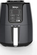 NINJA AF101C, Air Fryer, 3.8L Less Oil Electric Air Frying, Equipped with Crisper Plate + Multi - Layer Rack + Non Stick Basket, Programmable Control Panel, Black, 1550W, (Canadian Version) - with | Sold by Uncle Wiener's Wholesale